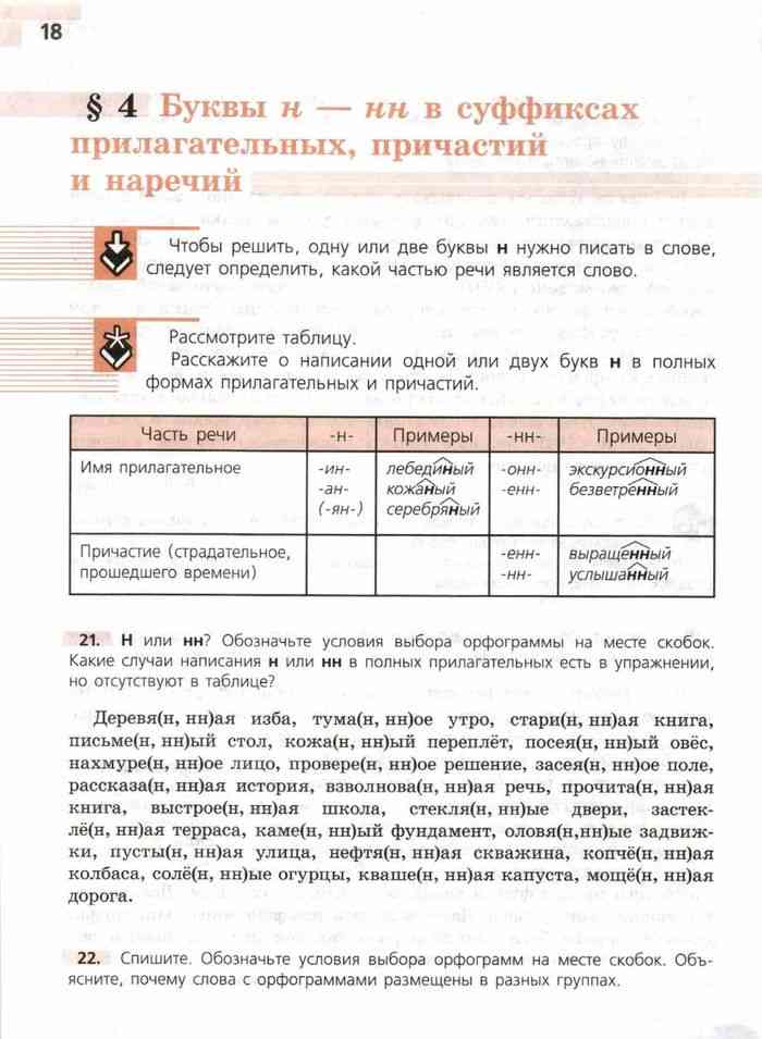 Учебник Русский язык 8 класс Тростенцова Ладыженская читать онлайн